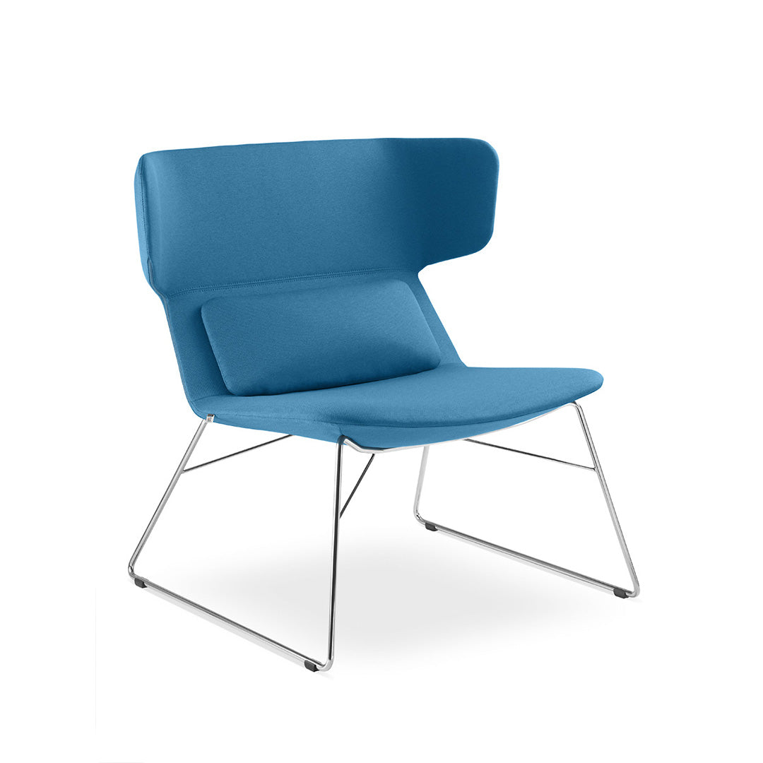 Sessel Flexi niedrig mit Kufengestell