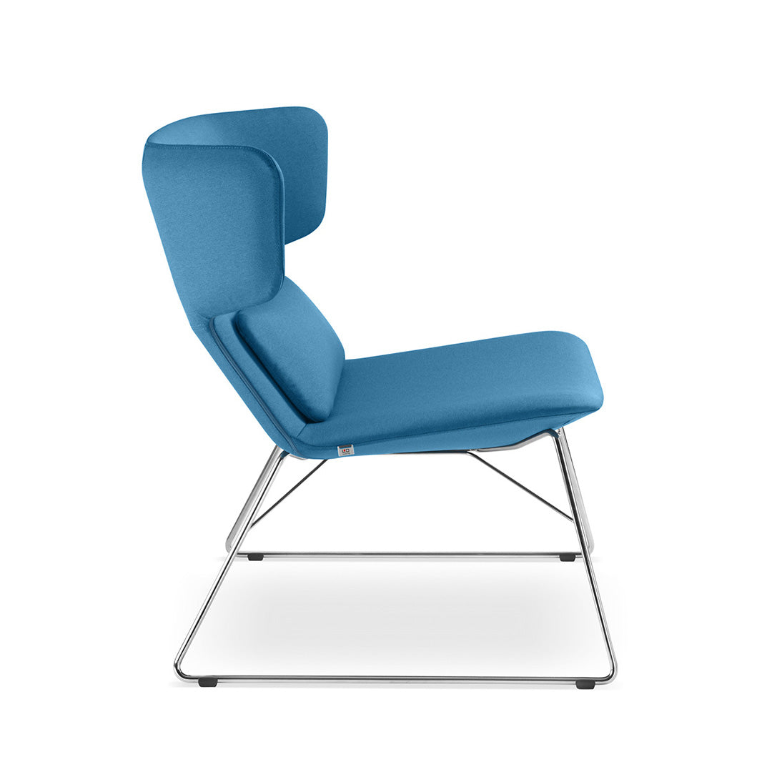 Sessel Flexi niedrig mit Kufengestell