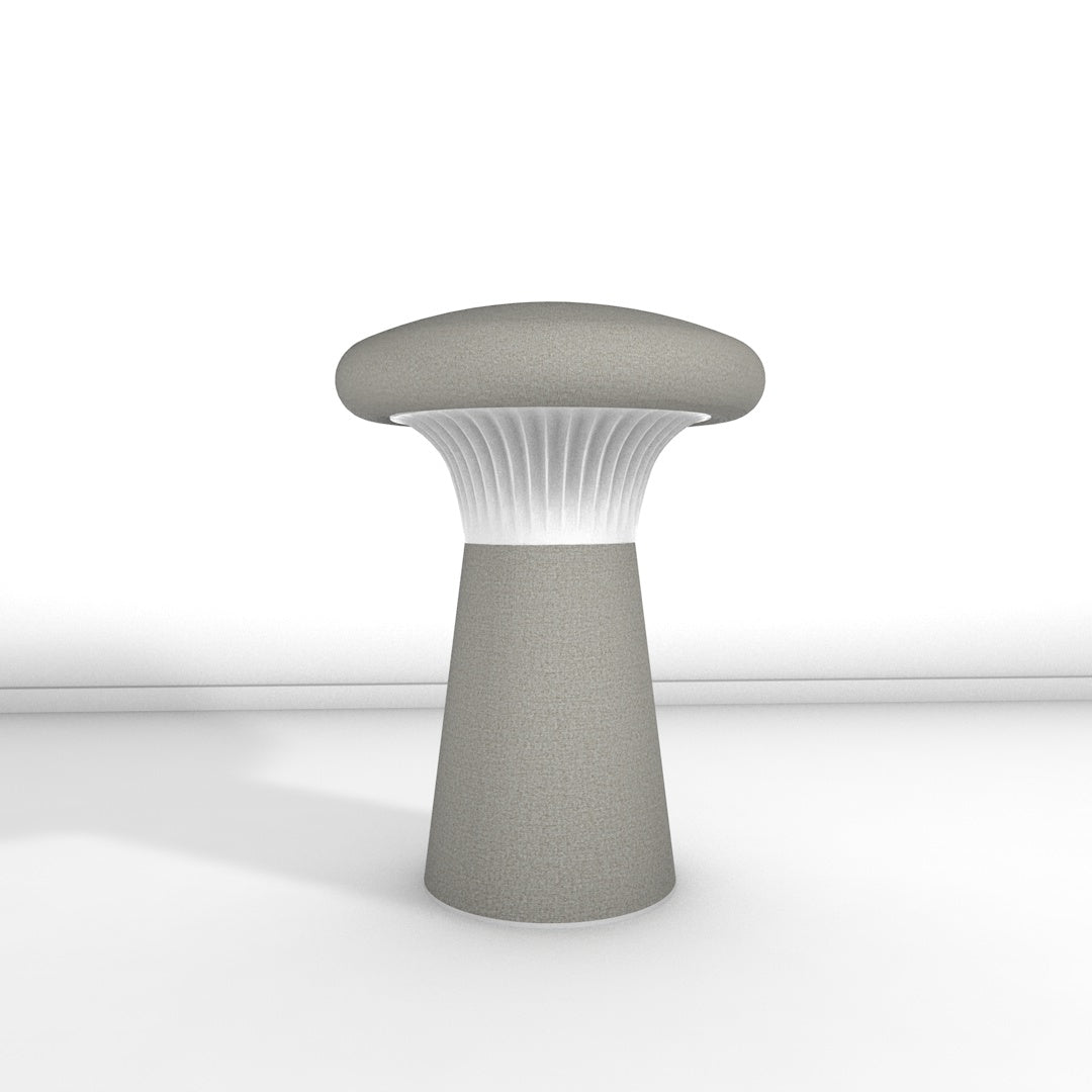 Hocker Funghi Filz hoch