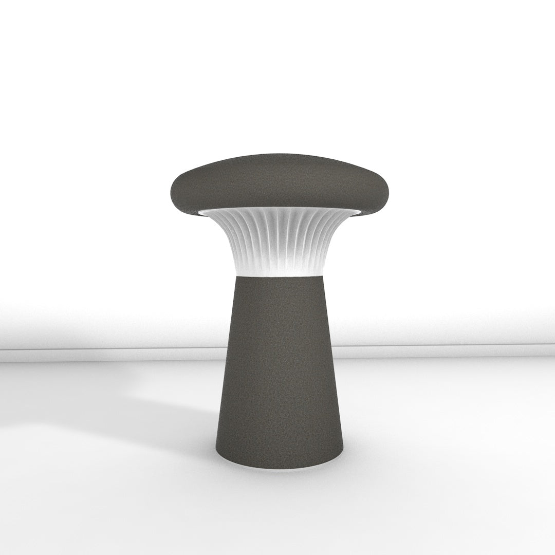 Hocker Funghi Filz hoch