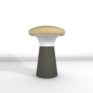 Hocker Funghi Filz hoch