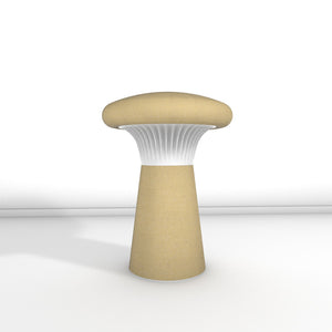 Hocker Funghi Filz hoch