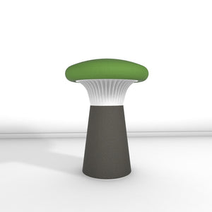 Hocker Funghi Filz hoch