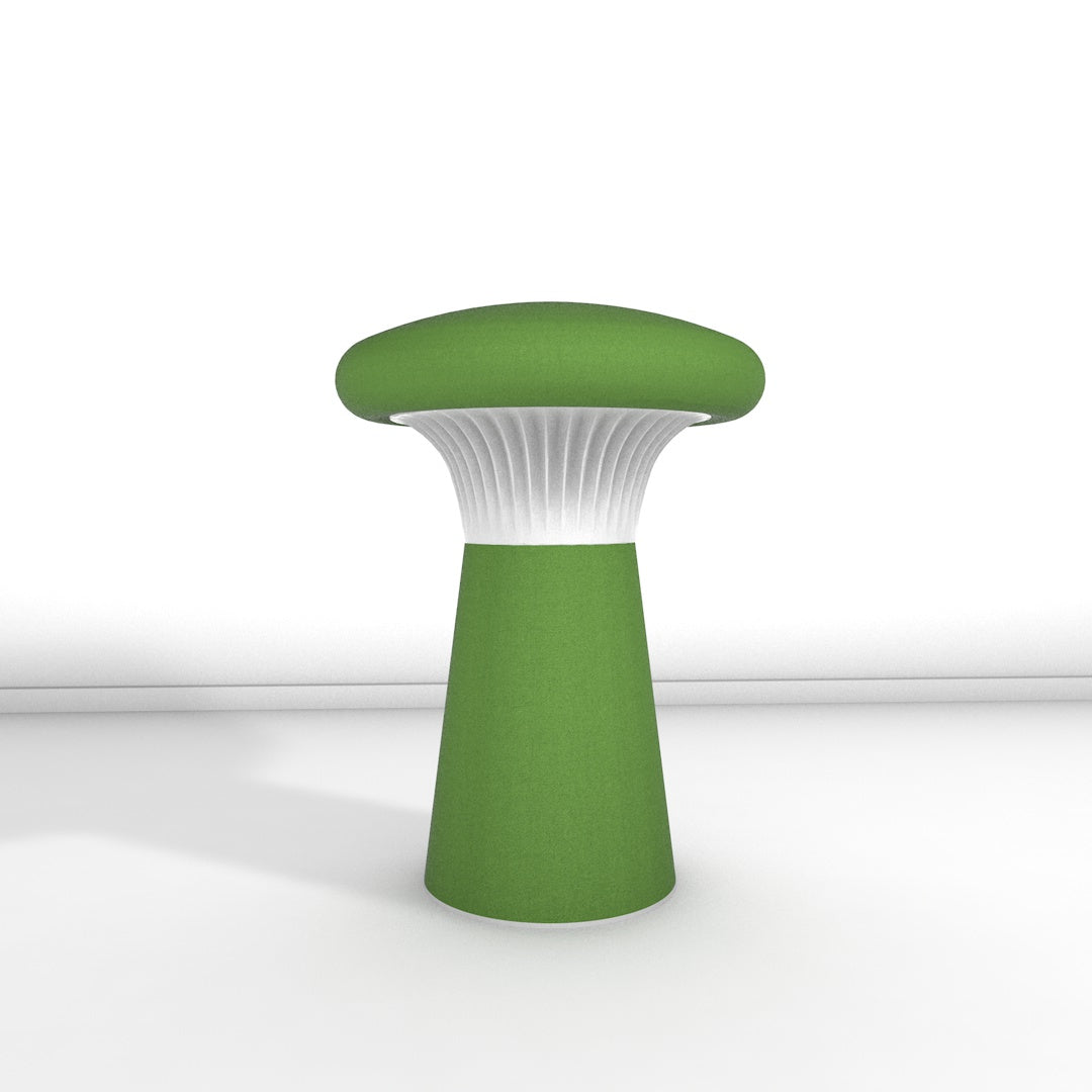 Hocker Funghi Filz hoch