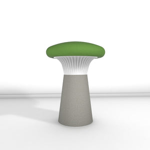 Hocker Funghi Filz hoch