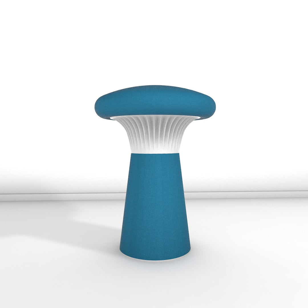 Hocker Funghi Filz hoch
