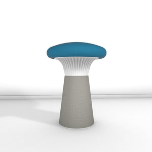 Hocker Funghi Filz hoch