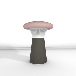 Hocker Funghi Filz hoch