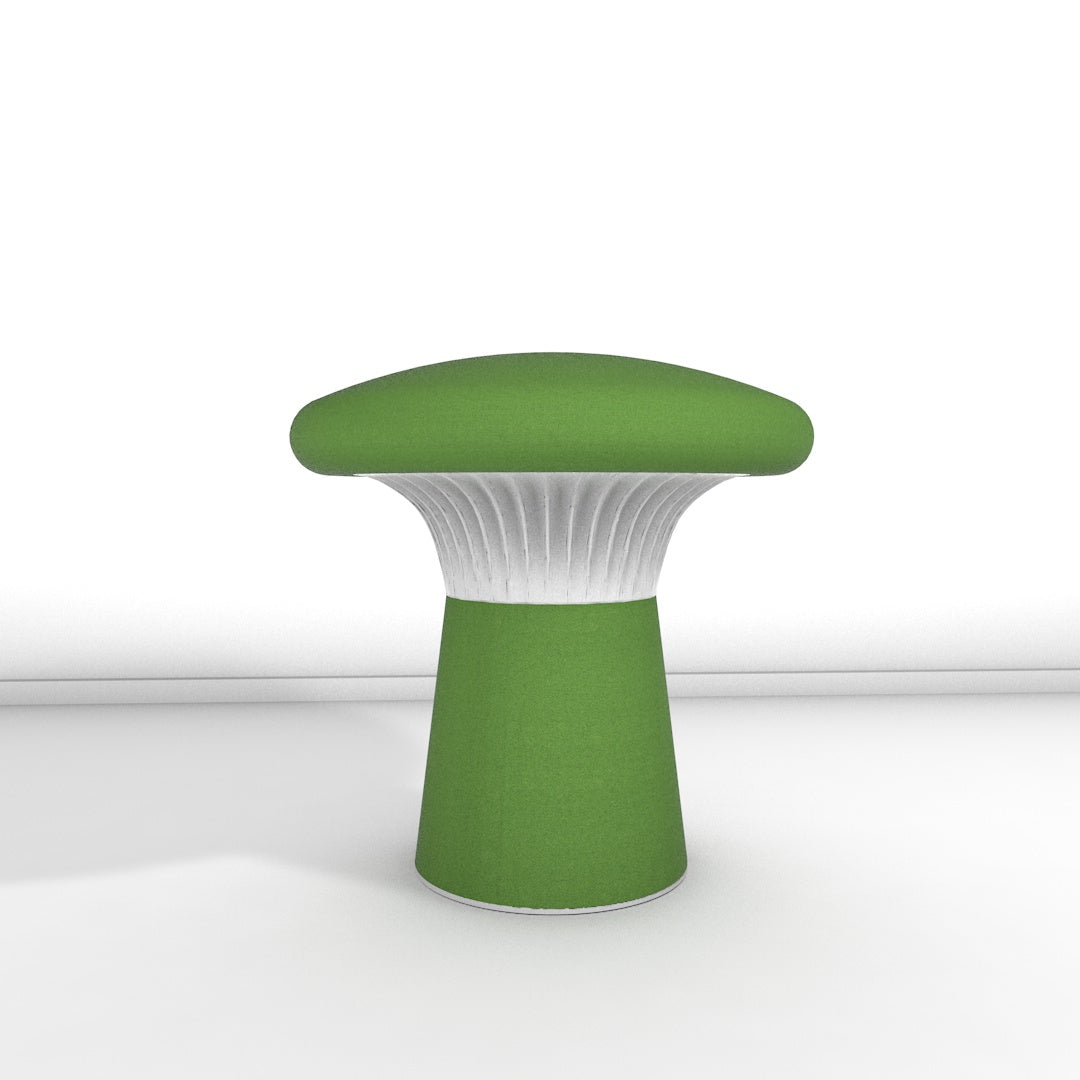 Hocker Funghi Filz niedrig