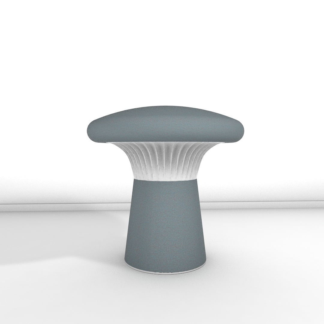 Hocker Funghi Filz niedrig