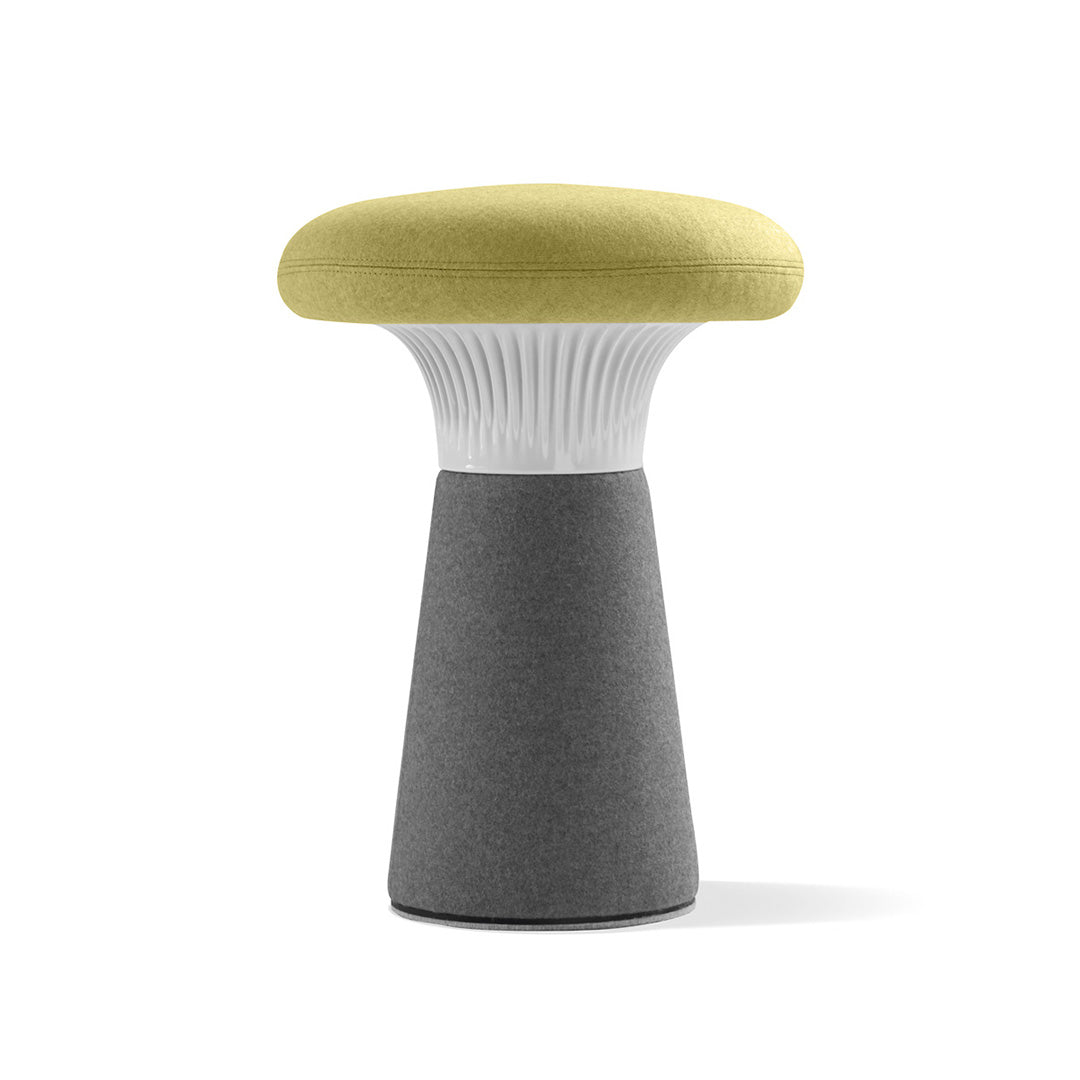 Hocker Funghi Filz hoch