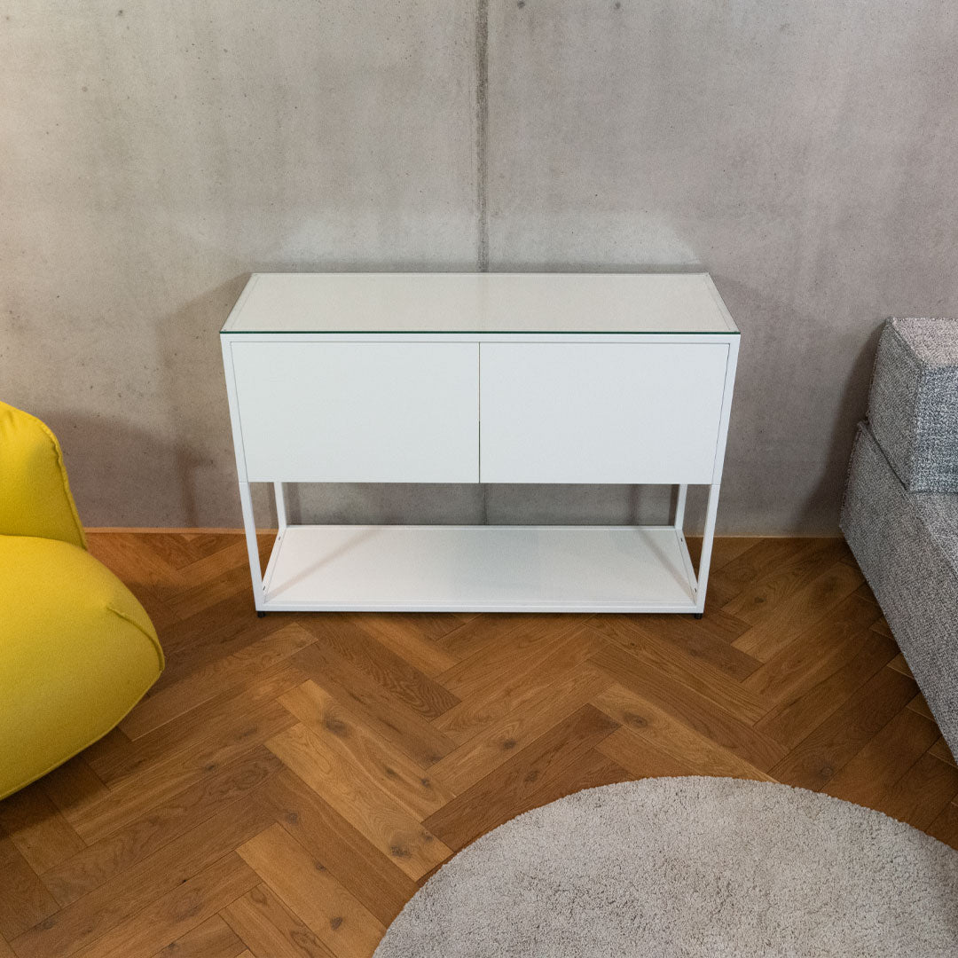 Sideboard fünf weiss