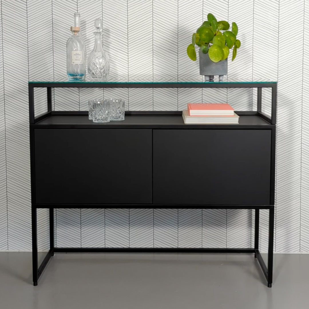 Sideboard einundzwanzig schwarz