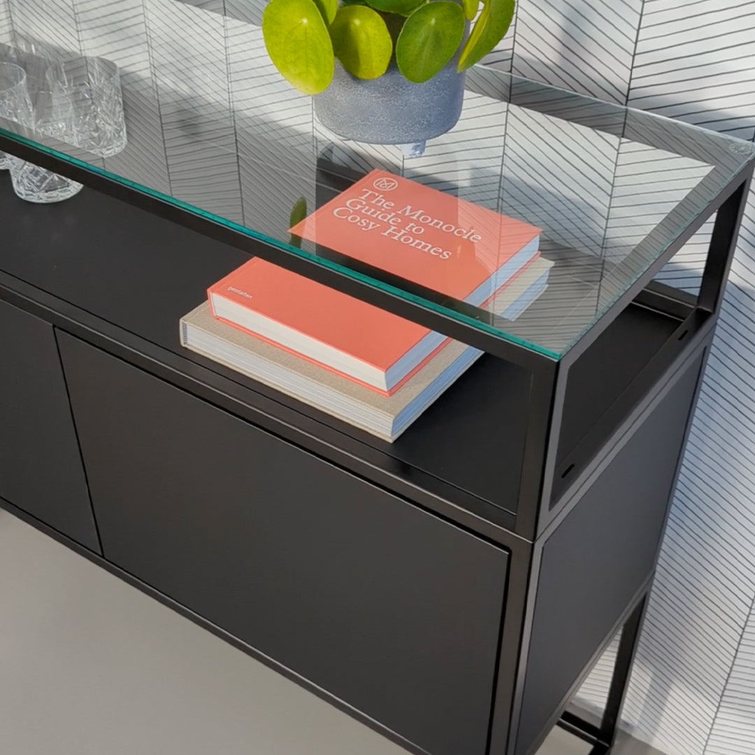 Sideboard einundzwanzig schwarz