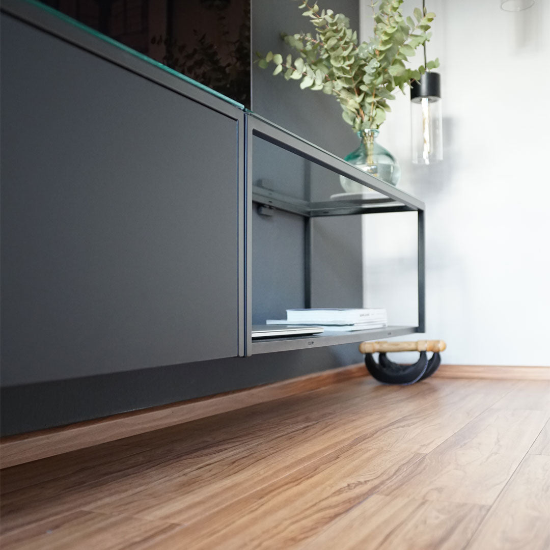 Wallboard eins + zwei Kombi schwarz/schwarz